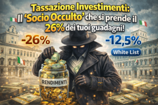 Tassazione Investimenti: Il "Socio Occulto" che si prende il 26% dei tuoi guadagni